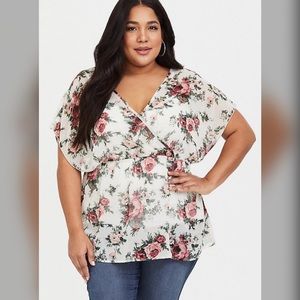 Torrid Floral print babydoll